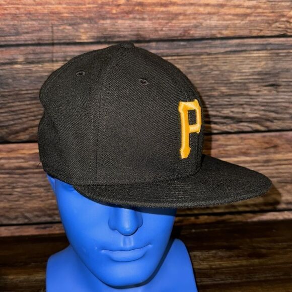 New Era 59Fifty Pittsburgh Pirates MLB Fitted 7-1/2 Hat - Picture 4 of 6